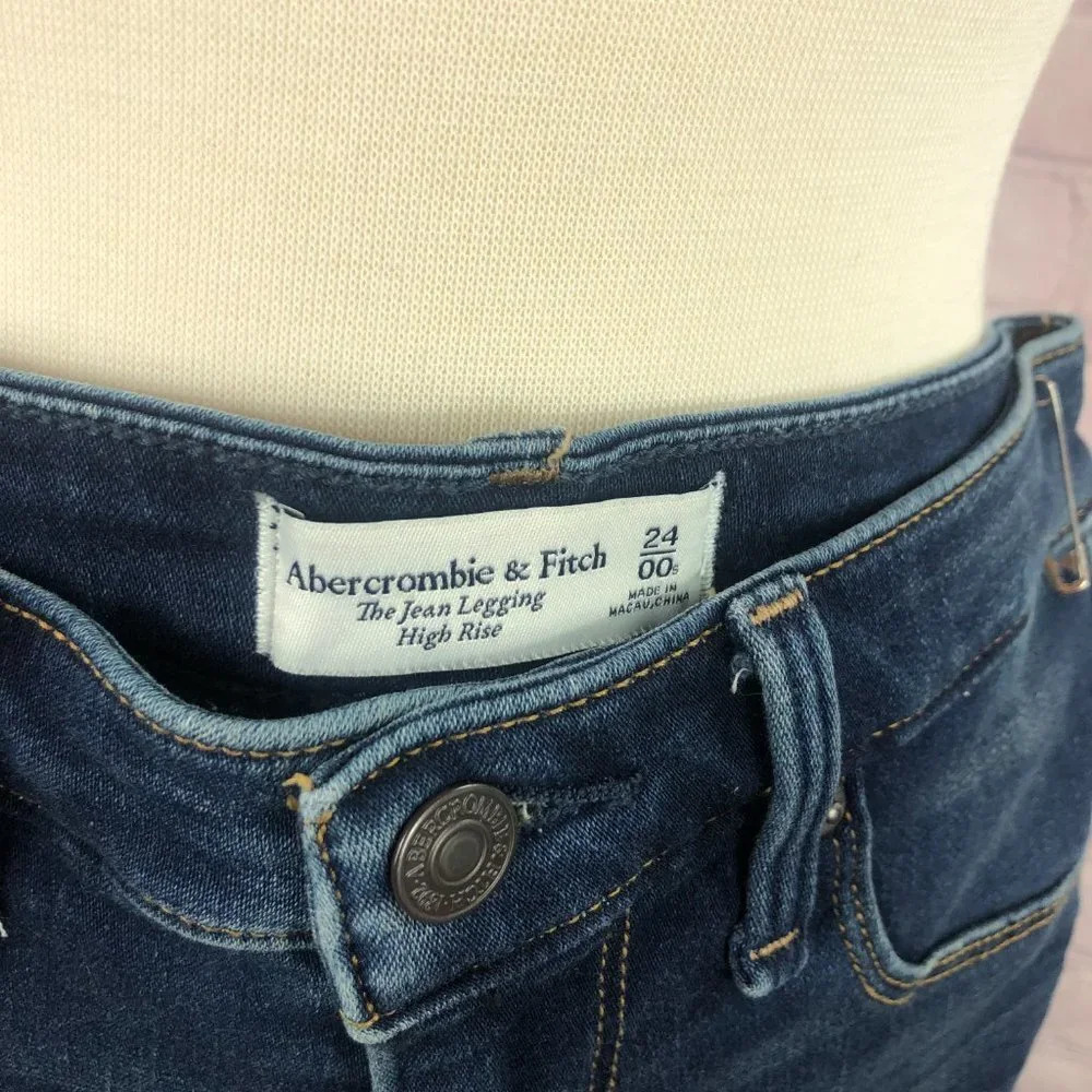 Abercrombie & fitch the jean legging high rise 24 00 - Picture 3 of 4